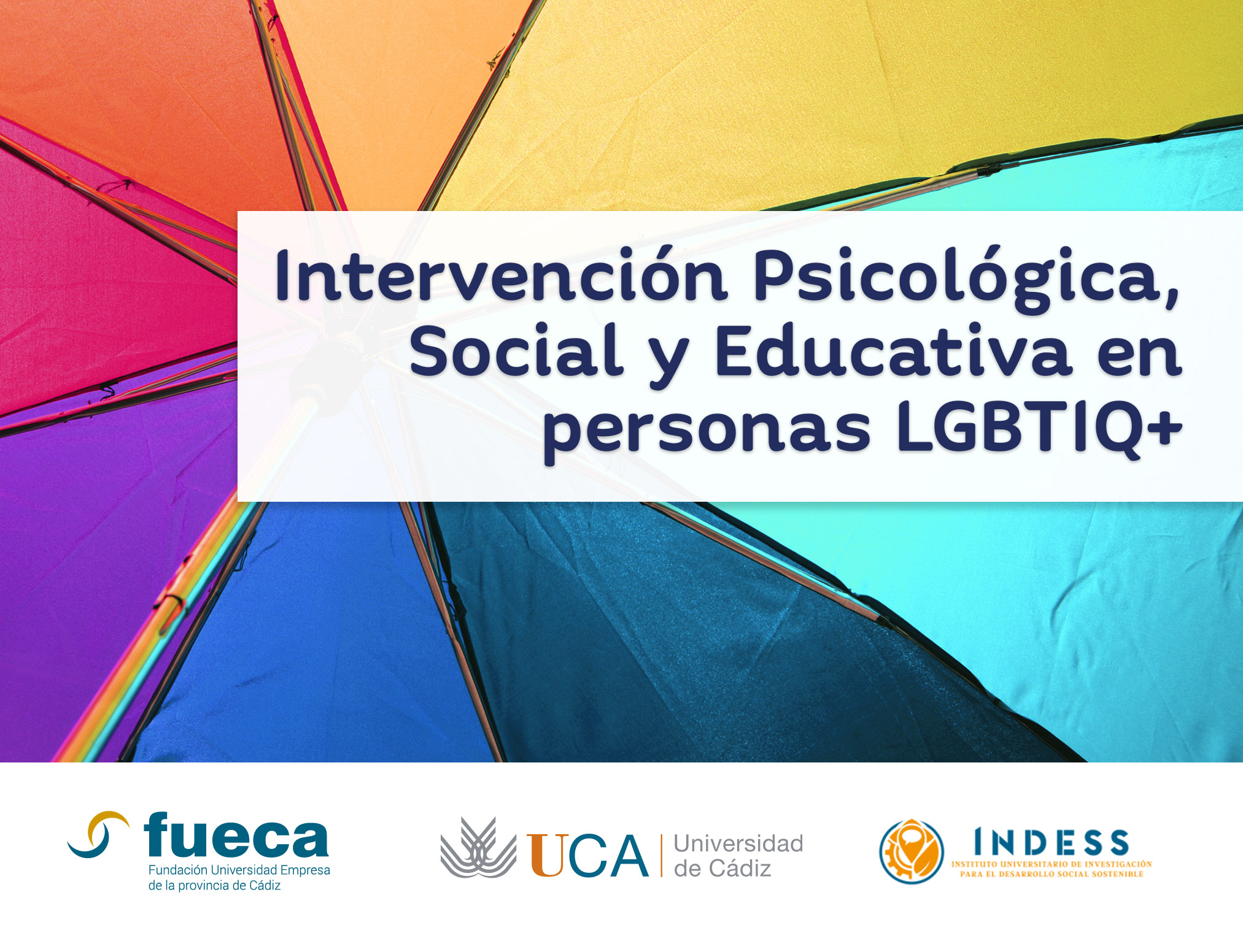 Intervención Psicológica, Social y Educativa en personas LGBTIQ+