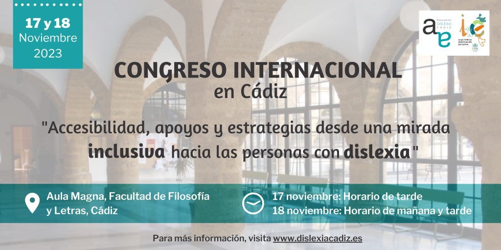 IMG Congreso Internacional en Cádiz “Accesibilidad, apoyos y estrategias desde una mirada inclusiva hacia las personas co...