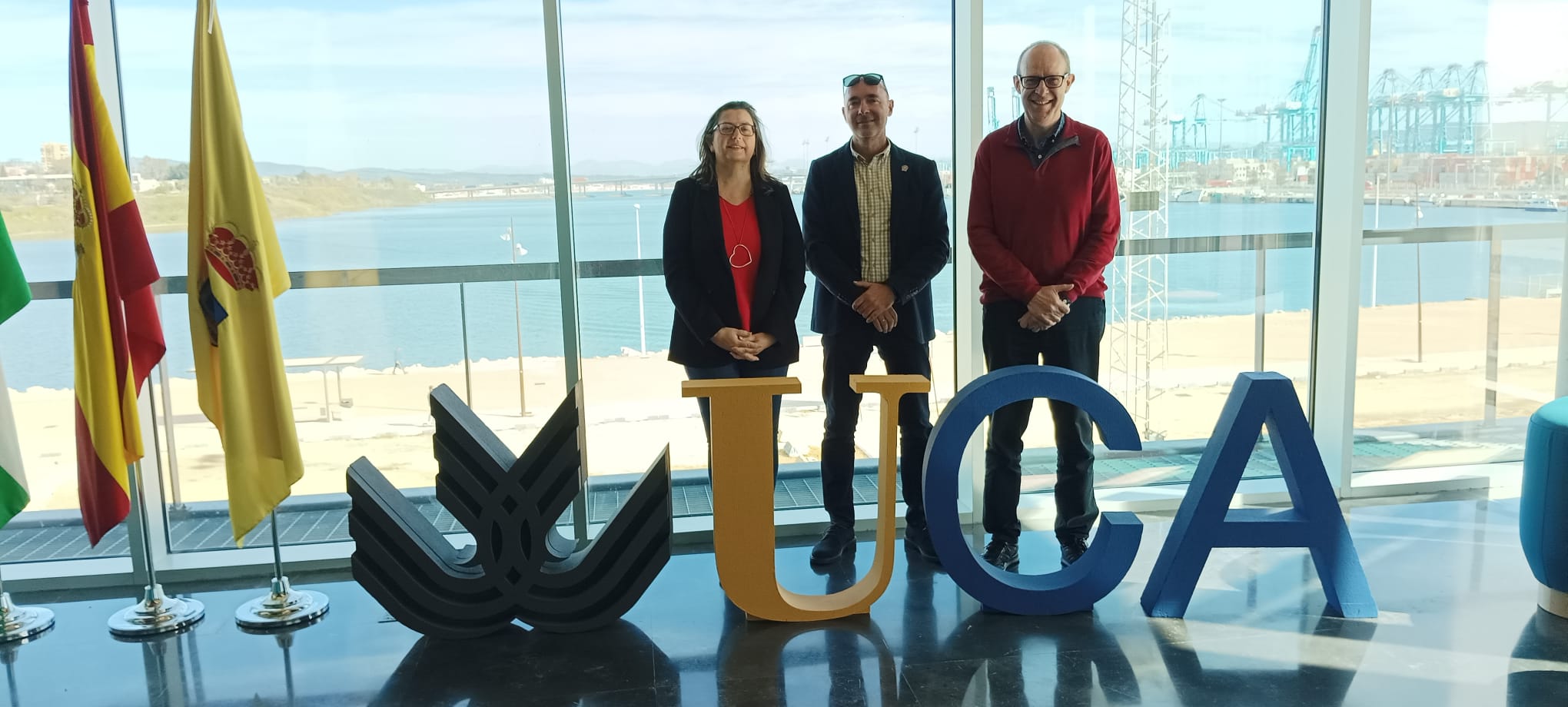 El Director del INDESS visita el Campus Bahía de Algeciras