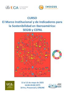 Curso El marco institucional y de indicadores para la sostenibilidad en Iberoamérica: SEGIB Y CEPAL