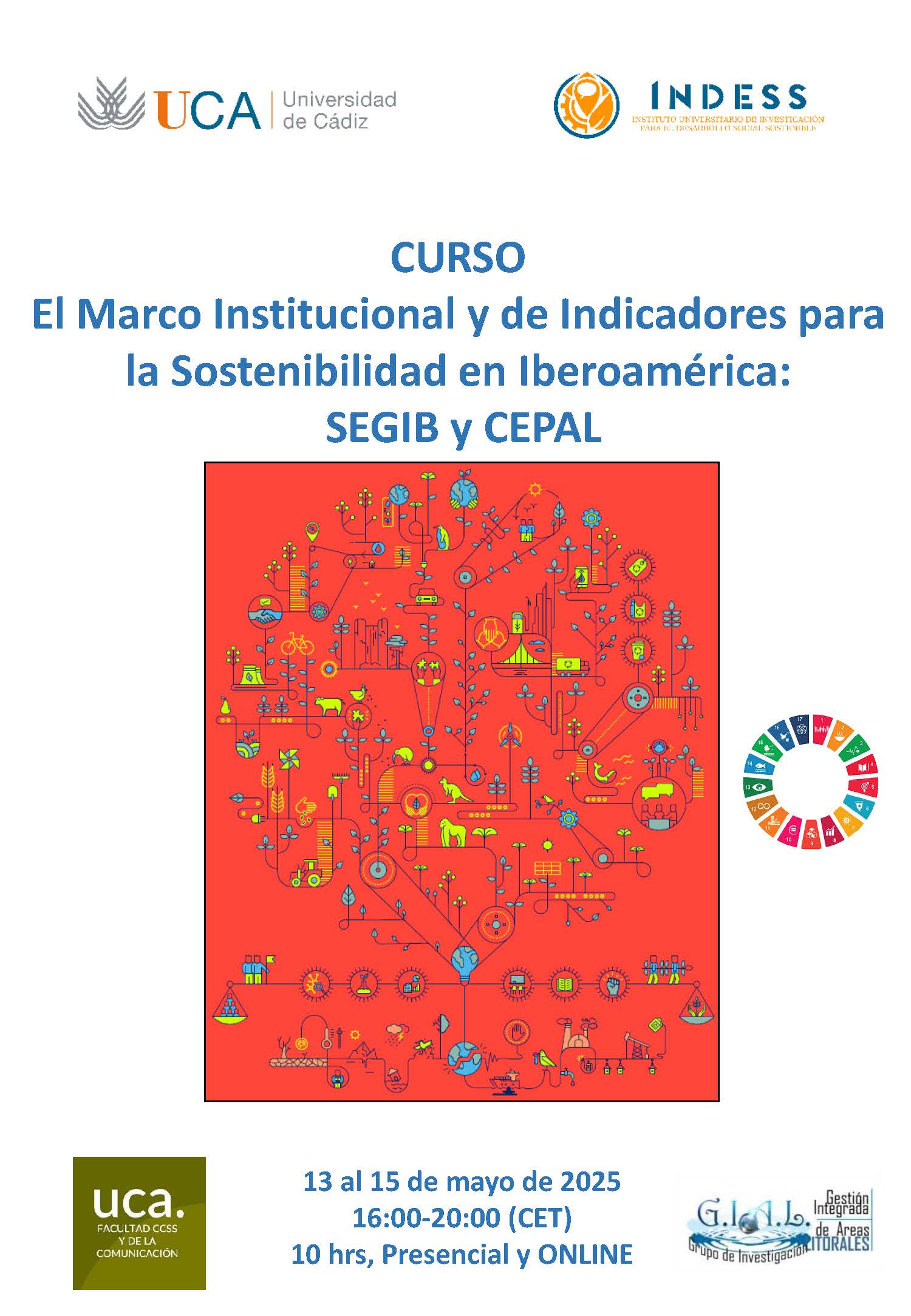 Curso El marco institucional y de indicadores para la sostenibilidad en Iberoamérica: SEGIB Y CEPAL