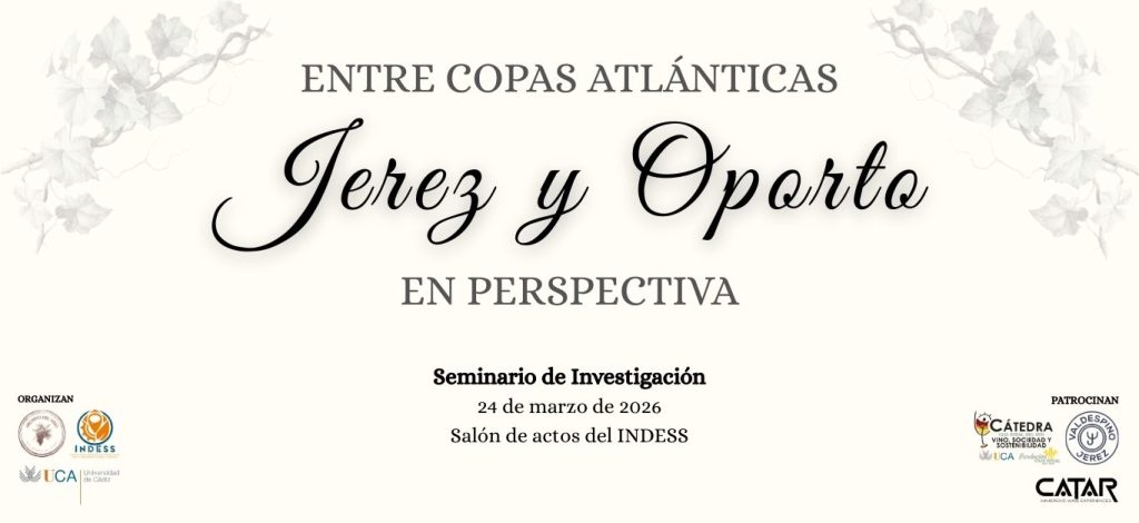 IMG El Archivo del Vino del INDESS organiza el Seminario de Investigación “Entre copas atlánticas: Jerez y Oporto en pers...